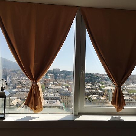 Suite Lambruschini Central With Top City View - Free Covered Parking Genua Exteriör bild