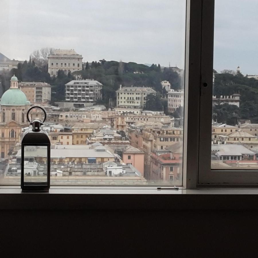 Suite Lambruschini Central With Top City View - Free Covered Parking Genua Exteriör bild