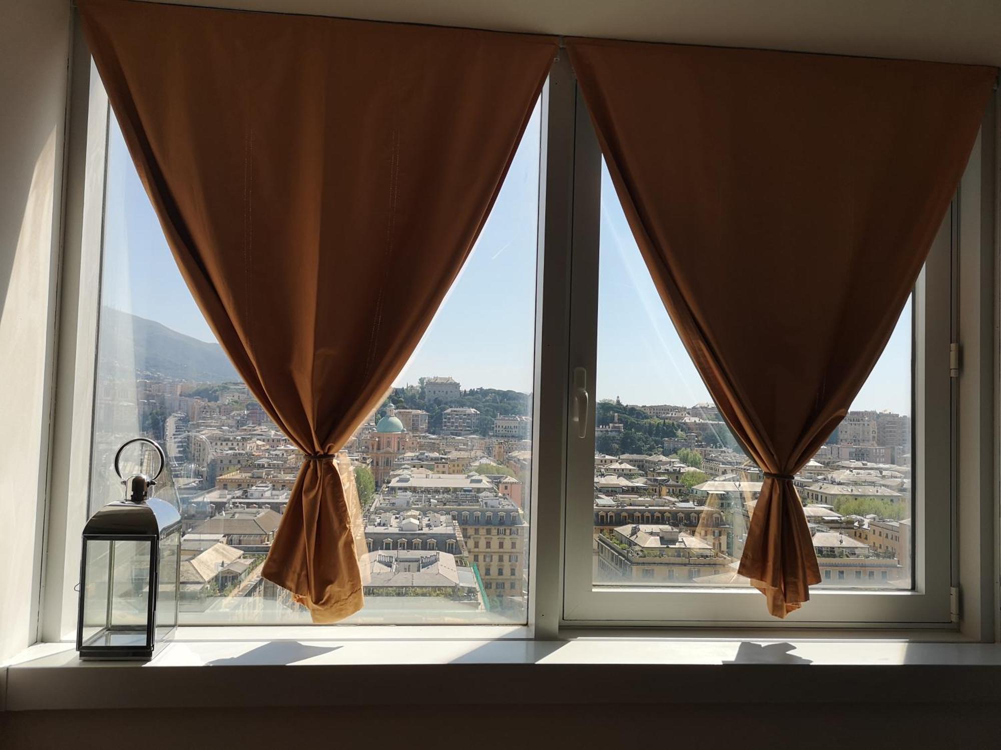 Suite Lambruschini Central With Top City View - Free Covered Parking Genua Exteriör bild