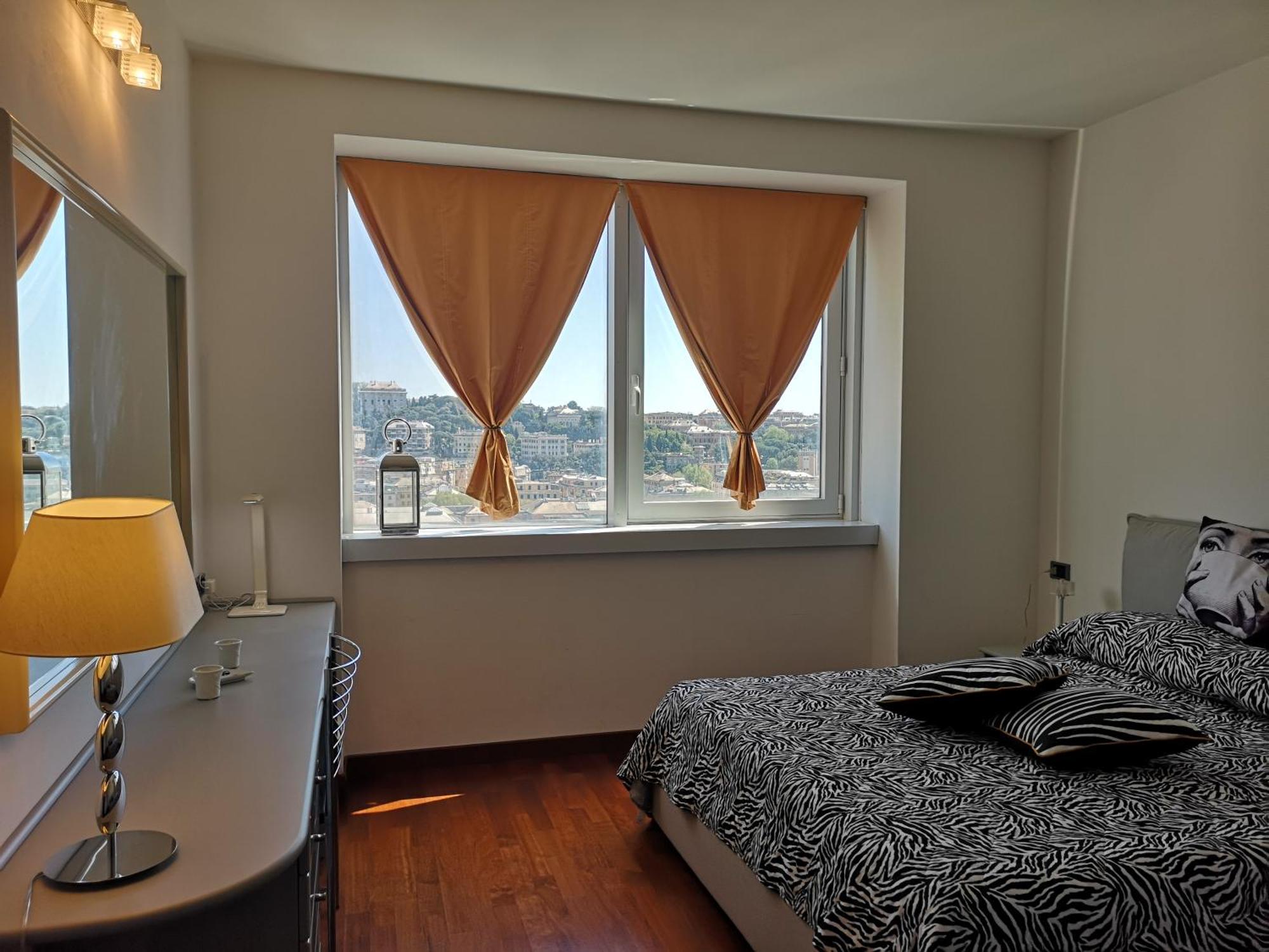 Suite Lambruschini Central With Top City View - Free Covered Parking Genua Exteriör bild